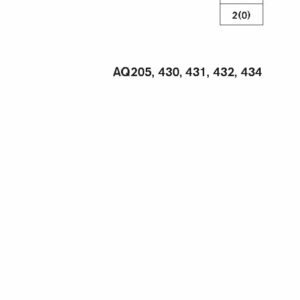 7733917 M.ATELIER AQ205-430-431-432-434  Moteur